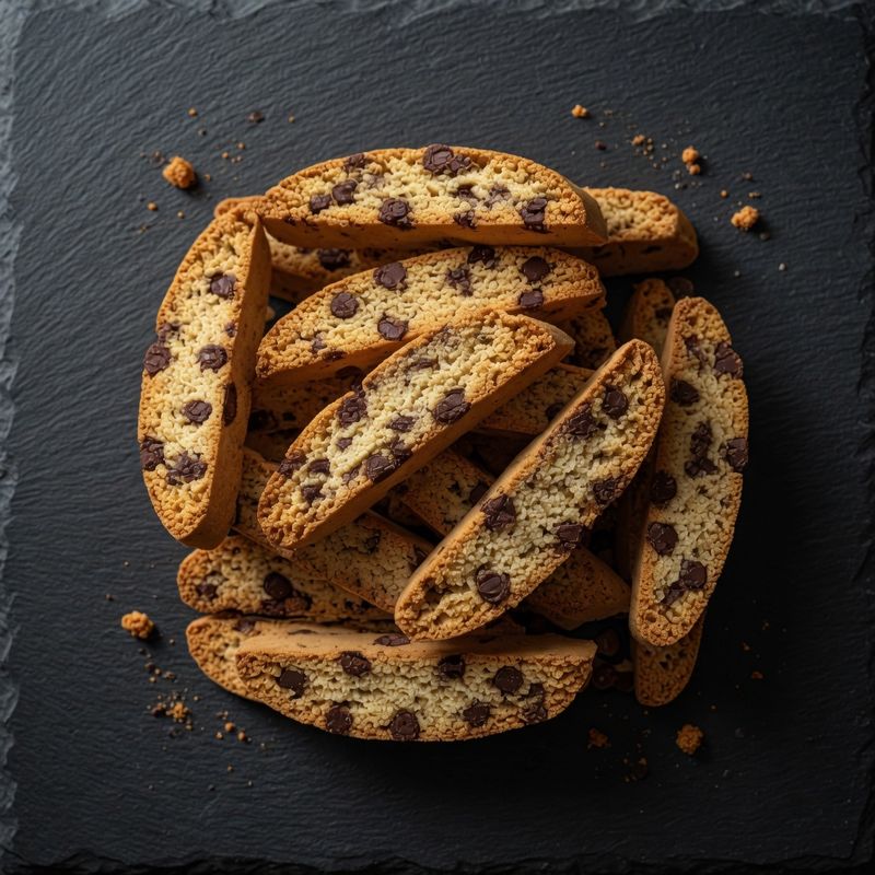 Biscotti with Choc Chips